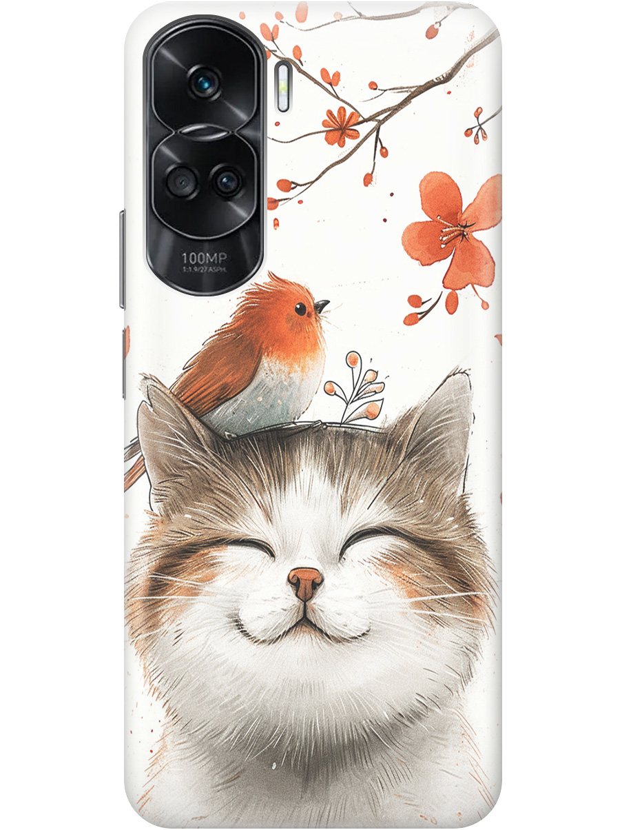 Силиконовый чехол на Honor 90 Lite с принтом "Довольный котик и птичка", Прозрачный;белый;красный, 772622611
Силиконовый чехол на Honor 90 Lite с принтом "Довольный котик и птичка", Прозрачный;белый;красный, 772622611