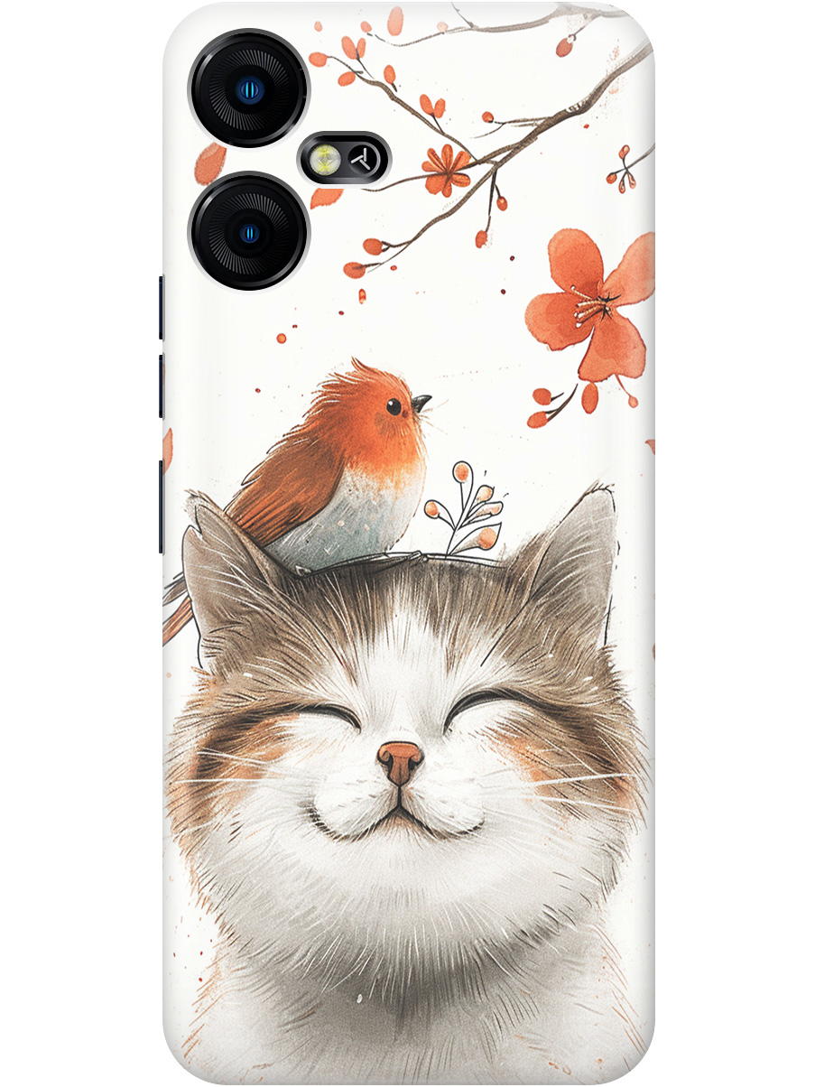 Силиконовый чехол на Tecno Pova Neo 3 с принтом "Довольный котик и птичка", Прозрачный;белый;красный, 778683511
Силиконовый чехол на Tecno Pova Neo 3 с принтом "Довольный котик и птичка", Прозрачный;белый;красный, 778683511