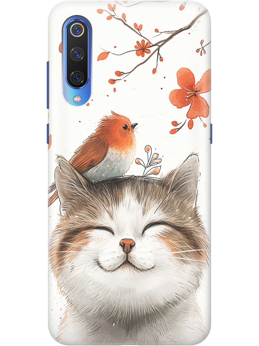 Силиконовый чехол на Xiaomi Mi 9 с принтом "Довольный котик и птичка", Прозрачный;белый;красный, 720668411
Силиконовый чехол на Xiaomi Mi 9 с принтом "Довольный котик и птичка", Прозрачный;белый;красный, 720668411