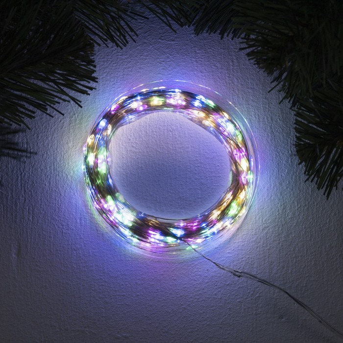 Световая гирлянда новогодняя Luazon Lighting Нить роса Р00011586 50 м разноцветный/RGB, Нить роса
Световая гирлянда новогодняя Luazon Lighting Нить роса Р00011586 50 м разноцветный/RGB, Нить роса
