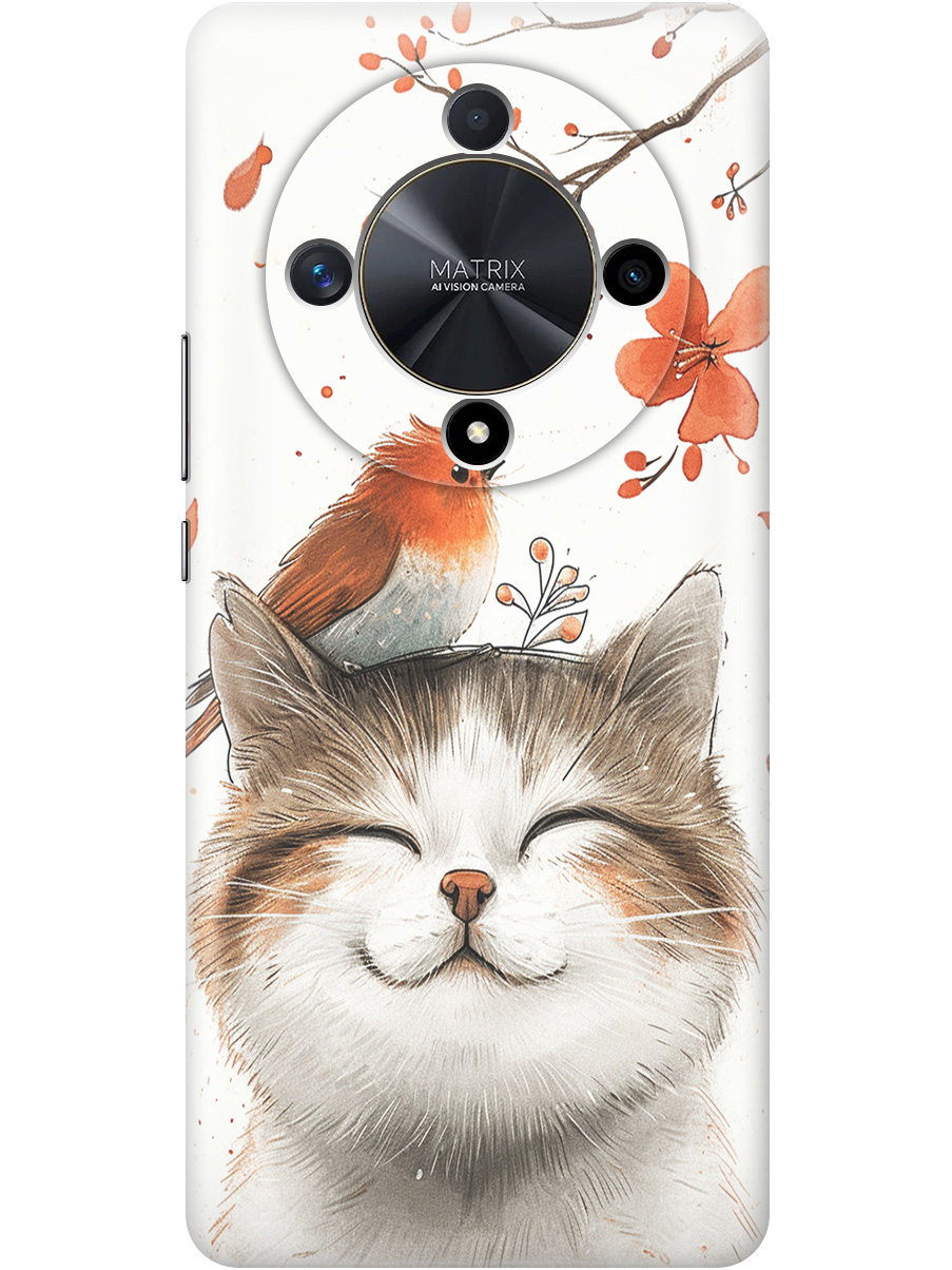 Силиконовый чехол на Honor X9b / X50 с принтом "Довольный котик и птичка", Прозрачный;белый;красный, 781974311
Силиконовый чехол на Honor X9b / X50 с принтом "Довольный котик и птичка", Прозрачный;белый;красный, 781974311