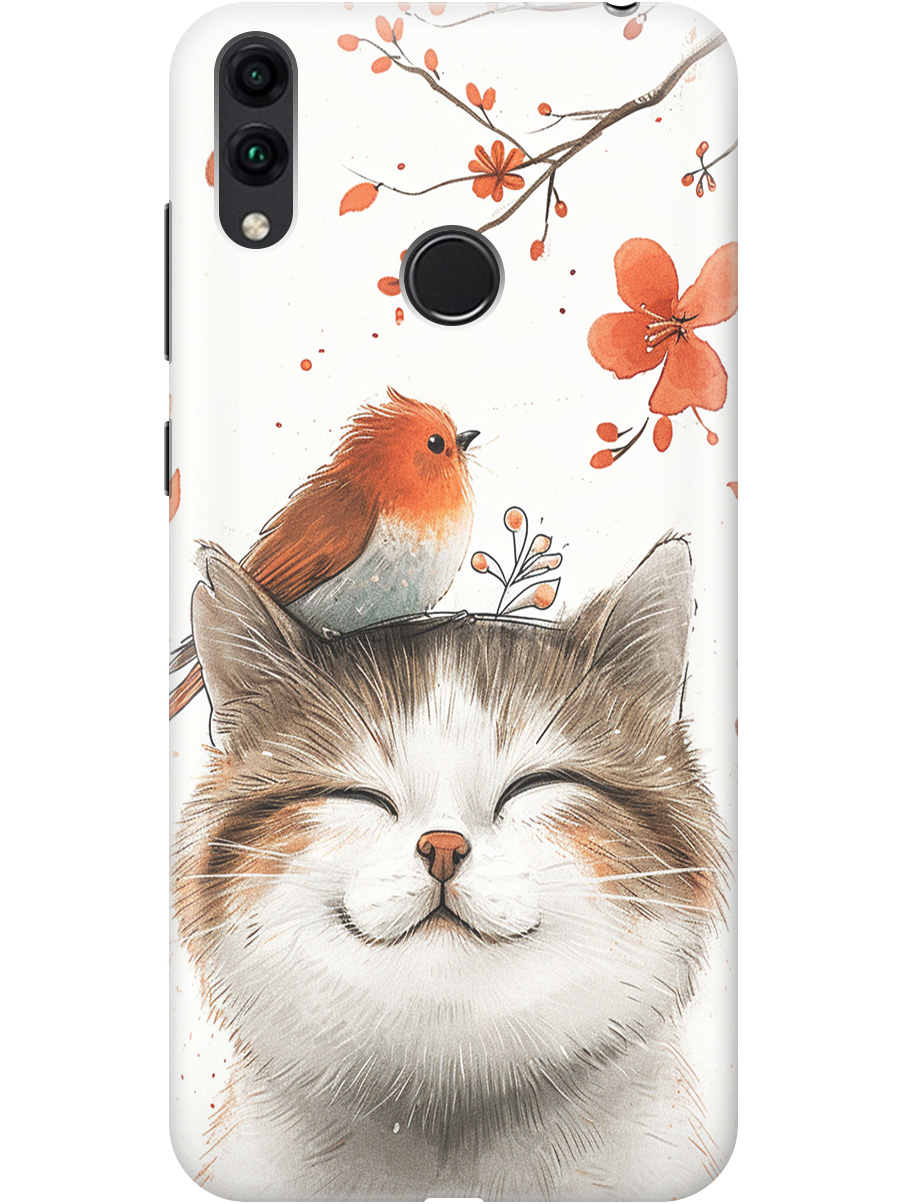 Силиконовый чехол на Honor 8C с принтом "Довольный котик и птичка", Прозрачный;белый;красный, 719708811
Силиконовый чехол на Honor 8C с принтом "Довольный котик и птичка", Прозрачный;белый;красный, 719708811