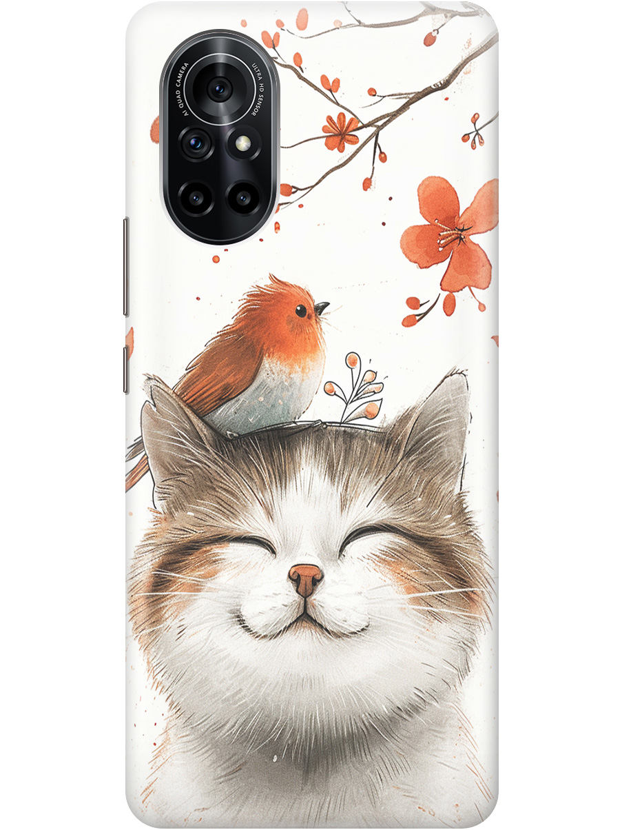 Силиконовый чехол на Huawei Nova 8 с принтом "Довольный котик и птичка", Прозрачный;белый;красный, 731079511
Силиконовый чехол на Huawei Nova 8 с принтом "Довольный котик и птичка", Прозрачный;белый;красный, 731079511