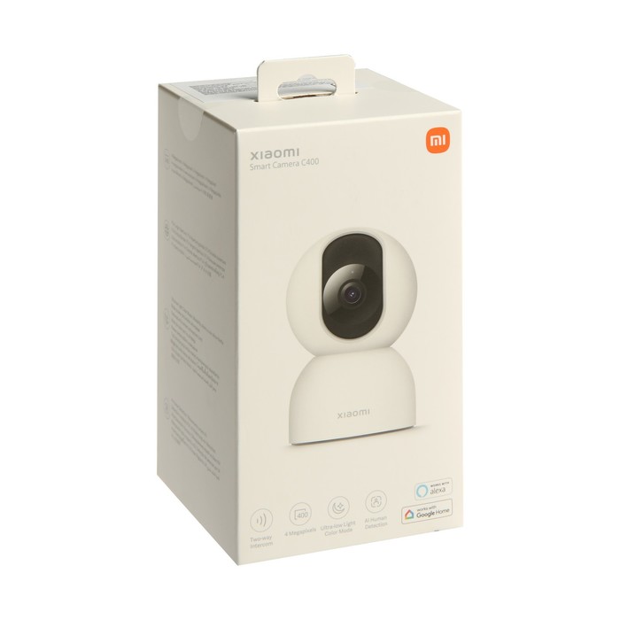Видеокамера Xiaomi Smart Camera C400 (BHR6619GL), IP, 2К, 4 Мп, 360°, microSD, ИК-подсветк, Белый
Видеокамера Xiaomi Smart Camera C400 (BHR6619GL), IP, 2К, 4 Мп, 360°, microSD, ИК-подсветк, Белый