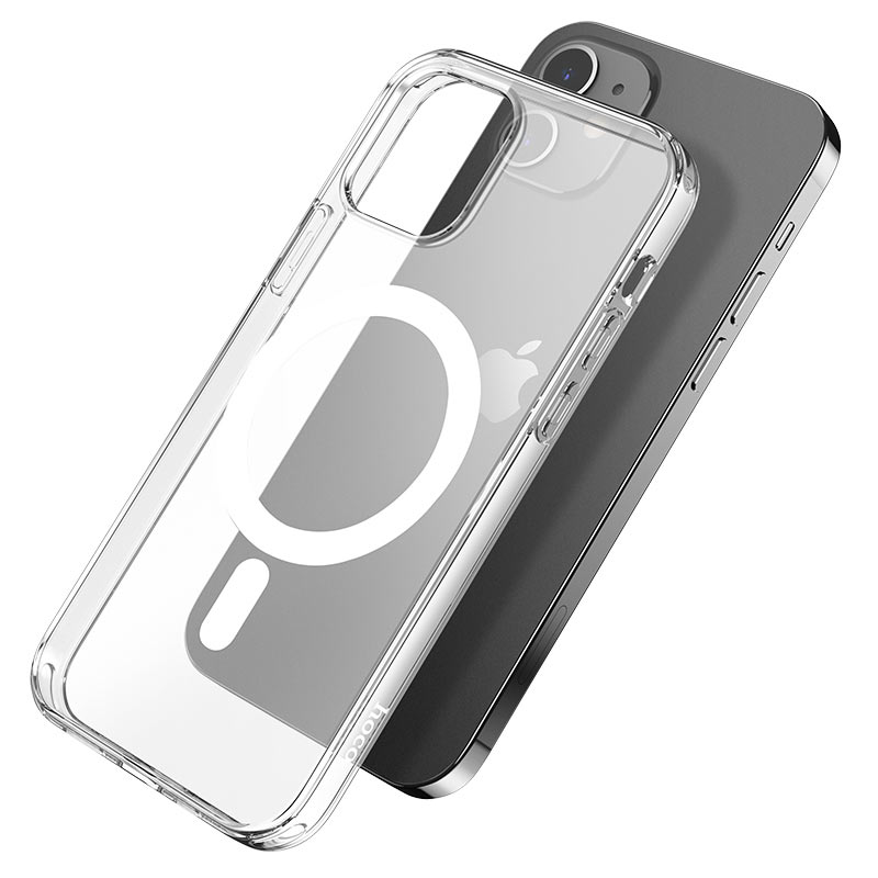 Чехол-накладка Hoco Magnetic Series TPU для iPhone 12 Pro Max силиконовый (прозрачный)
Чехол-накладка Hoco Magnetic Series TPU для iPhone 12 Pro Max силиконовый (прозрачный)
