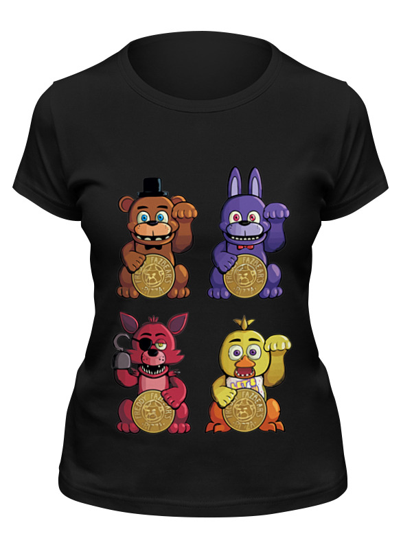 Футболка женская Printio Пять ночей у фредди (five nights at freddy’s) черная S, Черный, Пять ночей у фредди (five nights at freddy’s)
Футболка женская Printio Пять ночей у фредди (five nights at freddy’s) черная S, Черный, Пять ночей у фредди (five nights at freddy’s)