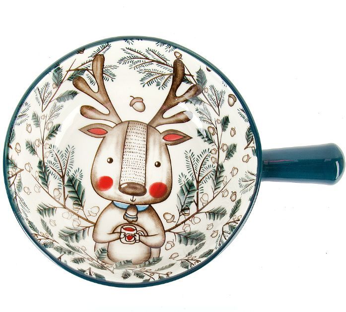 NOUVELLE HOME Емкость для запекания Kawaii Forest. Deer 22*16*6см. v=800мл. (фарфор) (min, Синий
NOUVELLE HOME Емкость для запекания Kawaii Forest. Deer 22*16*6см. v=800мл. (фарфор) (min, Синий