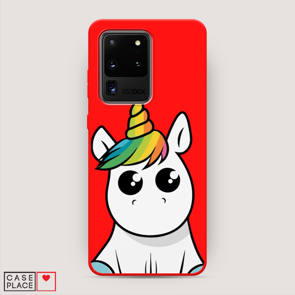 Матовый силиконовый чехол "Глазастый единорог" на Samsung Galaxy S20 Ultra, Глазастый единорог
Матовый силиконовый чехол "Глазастый единорог" на Samsung Galaxy S20 Ultra, Глазастый единорог