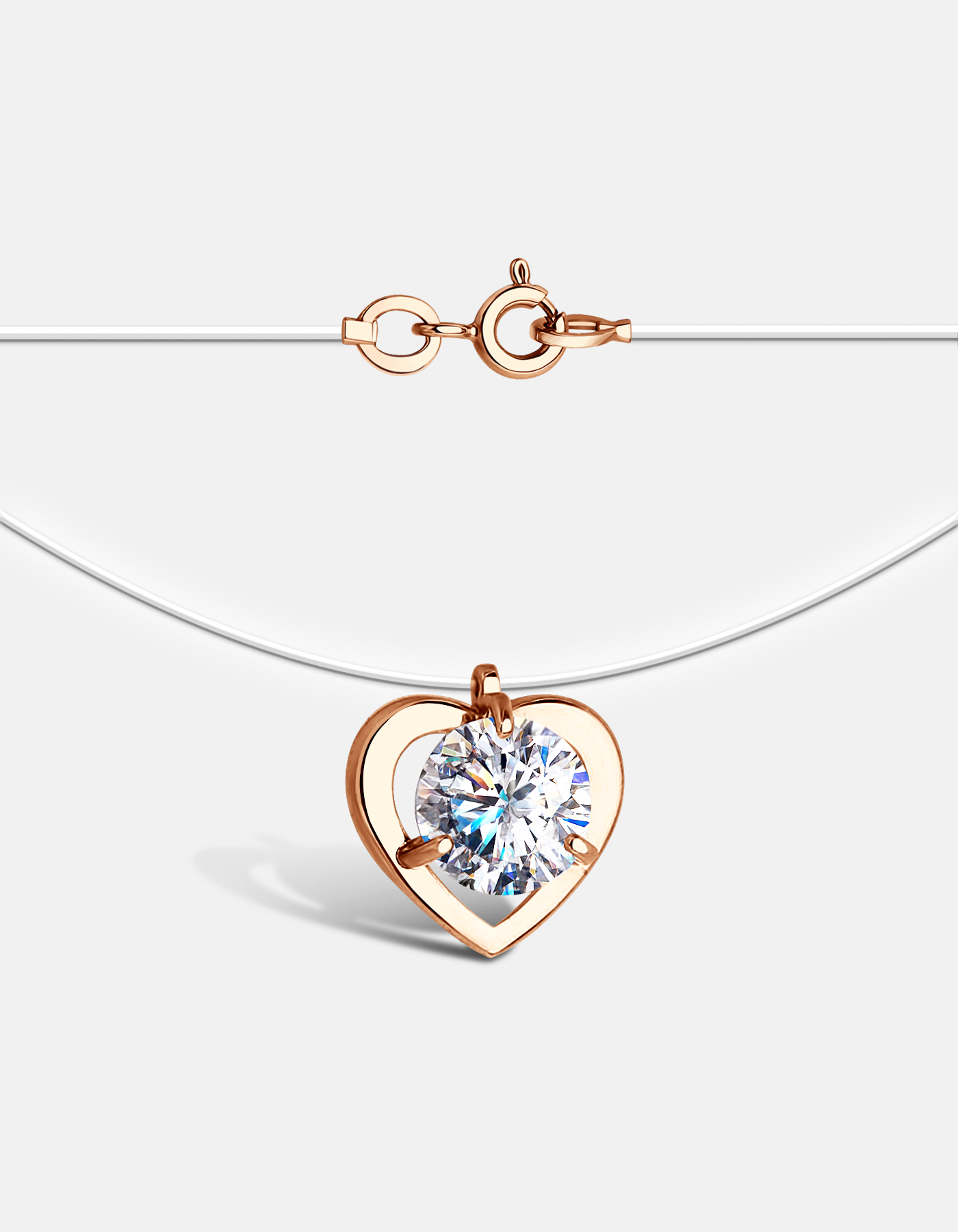 Колье из красного золота/лески 42 см DIALVI JEWELRY 4RLS603631.01, фианит, 4RLS603631.01
Колье из красного золота/лески 42 см DIALVI JEWELRY 4RLS603631.01, фианит, 4RLS603631.01