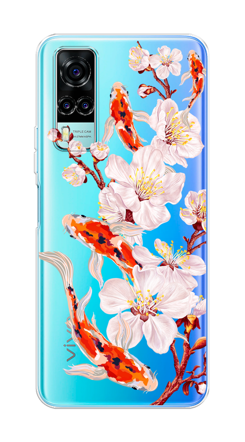 Чехол на Vivo Y31/Y53s 4G "Карпы и сакура", Оранжевый;розовый;бежевый;прозрачный, 263750-1
Чехол на Vivo Y31/Y53s 4G "Карпы и сакура", Оранжевый;розовый;бежевый;прозрачный, 263750-1