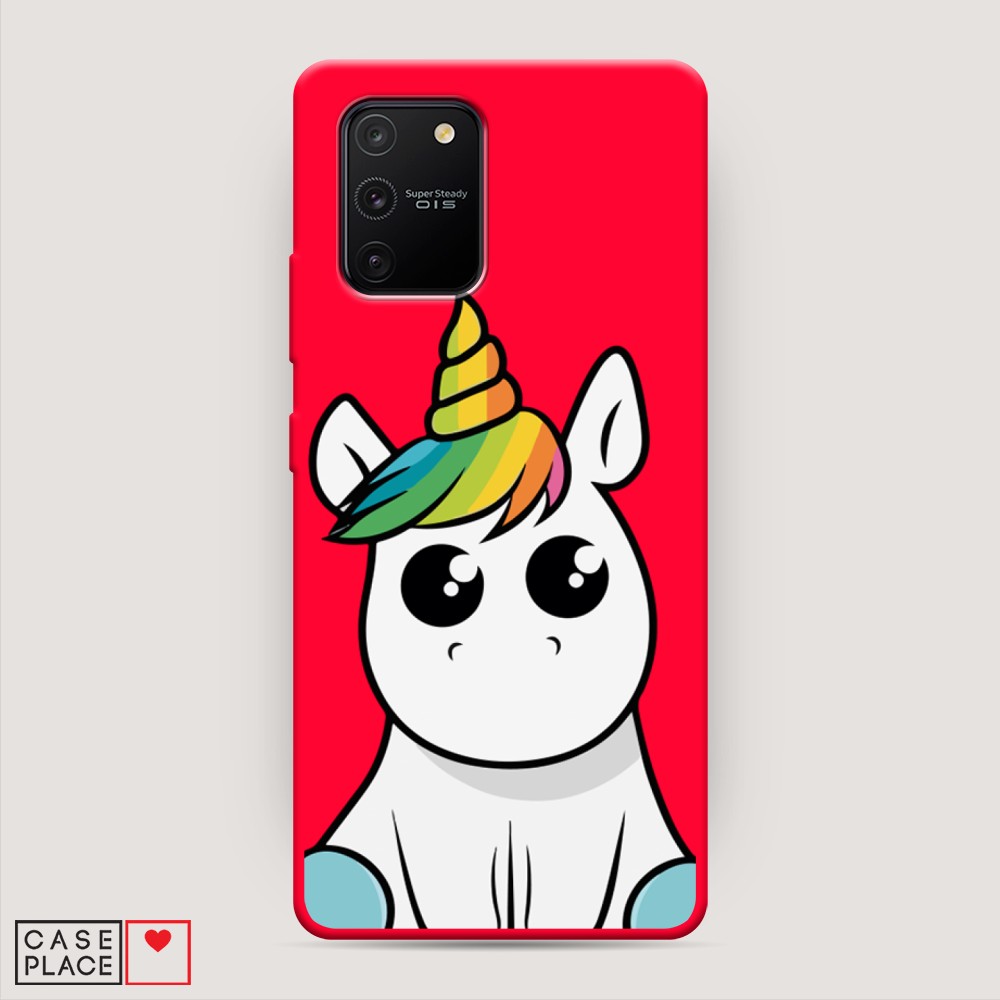 Матовый силиконовый чехол "Глазастый единорог" на Samsung Galaxy S10 Lite, Глазастый единорог
Матовый силиконовый чехол "Глазастый единорог" на Samsung Galaxy S10 Lite, Глазастый единорог