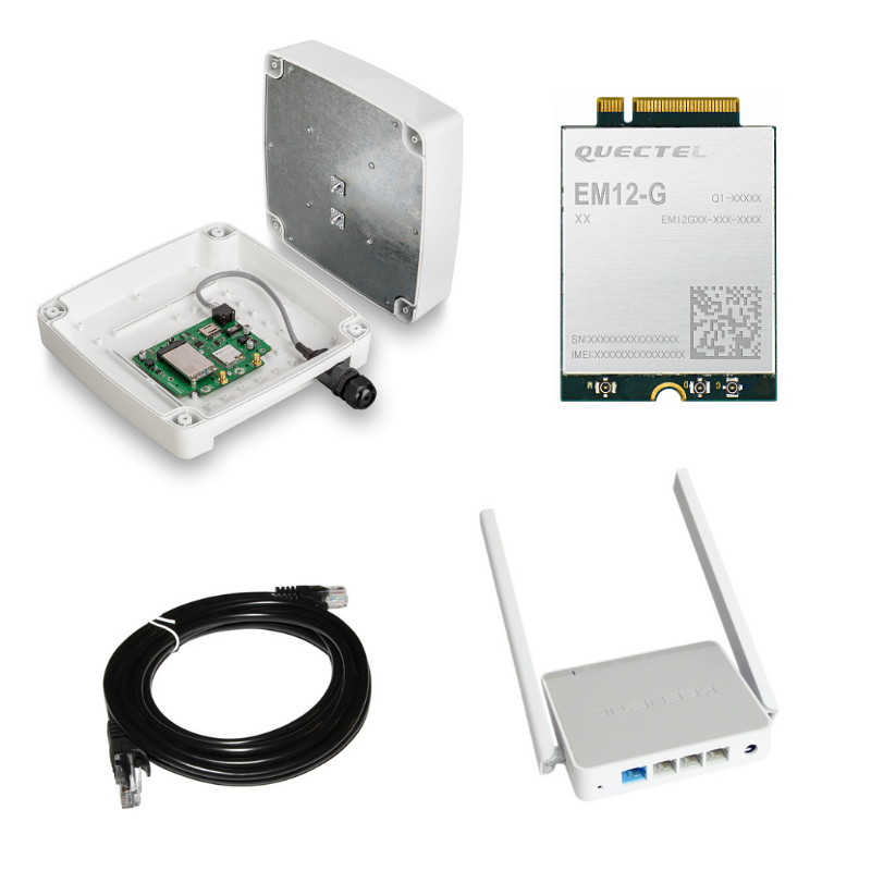 Комплект для интернета с антенной Kroks с m-PCI модемом LTE cat.12 Quectel EM12-G до 600mb
Комплект для интернета с антенной Kroks с m-PCI модемом LTE cat.12 Quectel EM12-G до 600mb