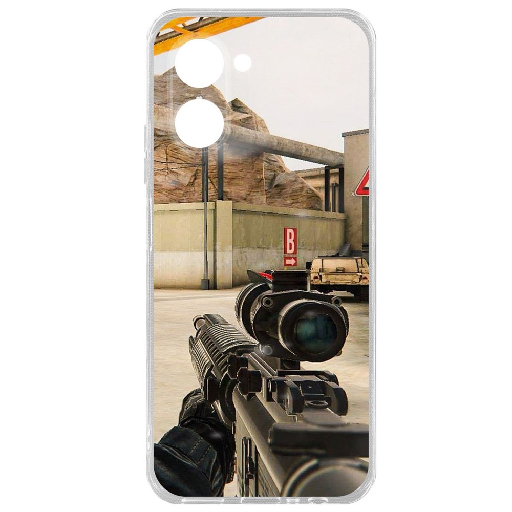 Чехол-накладка Krutoff Clear Case Cтандофф 2 (Standoff 2) - Оптика для Realme C33 2023, Прозрачный
Чехол-накладка Krutoff Clear Case Cтандофф 2 (Standoff 2) - Оптика для Realme C33 2023, Прозрачный