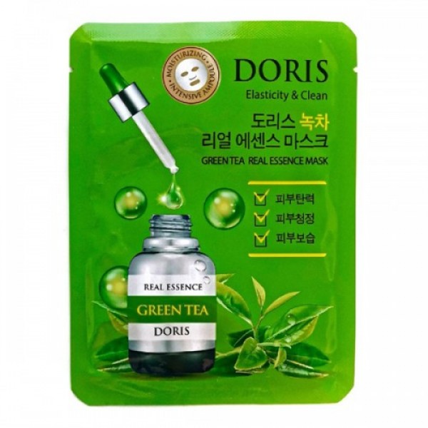 Маска с экстрактом зеленого чая JIGOTT DORIS GREEN TEA REAL ESSENCE, 25 мл х 10 шт., JIGOTT DORIS Тканевая ампульная маска с экстрактом зеленого чая GREEN TEA REAL ESSENCE MASK, 25 мл х 10 шт
Маска с экстрактом зеленого чая JIGOTT DORIS GREEN TEA REAL ESSENCE, 25 мл х 10 шт., JIGOTT DORIS Тканевая ампульная маска с экстрактом зеленого чая GREEN TEA REAL ESSENCE MASK, 25 мл х 10 шт