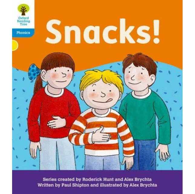 Oxford reading tree: floppy`s phonics decoding practice: oxford level 3: snacks!. Shipton,
Oxford reading tree: floppy`s phonics decoding practice: oxford level 3: snacks!. Shipton,