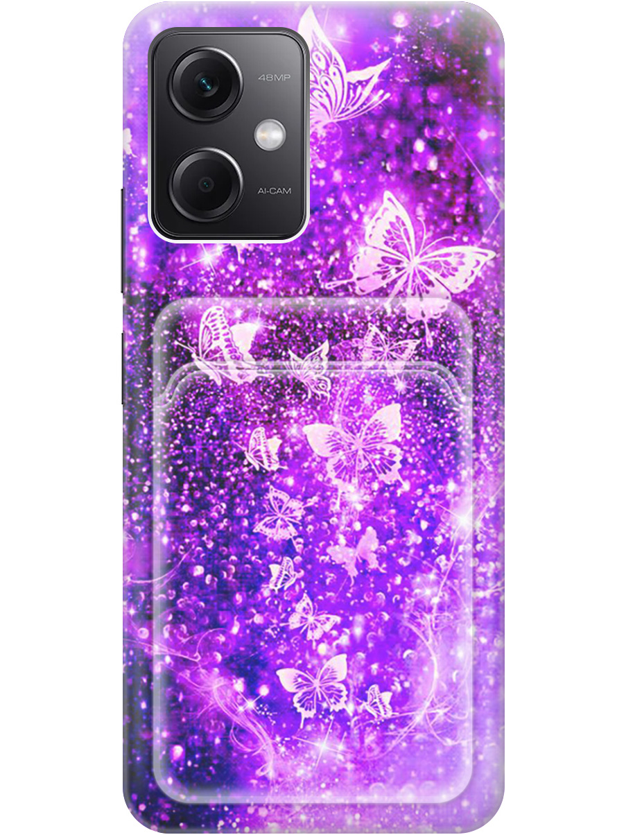 Силиконовый чехол на Xiaomi Redmi Note 12 с рисунком "Фиолетовые бабочки", Фиолетовый;черный, 20011972
Силиконовый чехол на Xiaomi Redmi Note 12 с рисунком "Фиолетовые бабочки", Фиолетовый;черный, 20011972