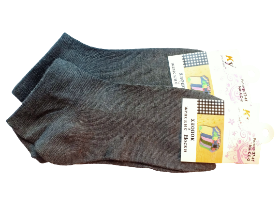 фото Набор носков женский ky pp01 серый 37-41