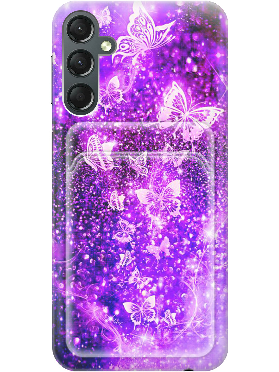 Силиконовый чехол на Samsung Galaxy A24 с рисунком "Фиолетовые бабочки", Фиолетовый;черный, 20011958
Силиконовый чехол на Samsung Galaxy A24 с рисунком "Фиолетовые бабочки", Фиолетовый;черный, 20011958