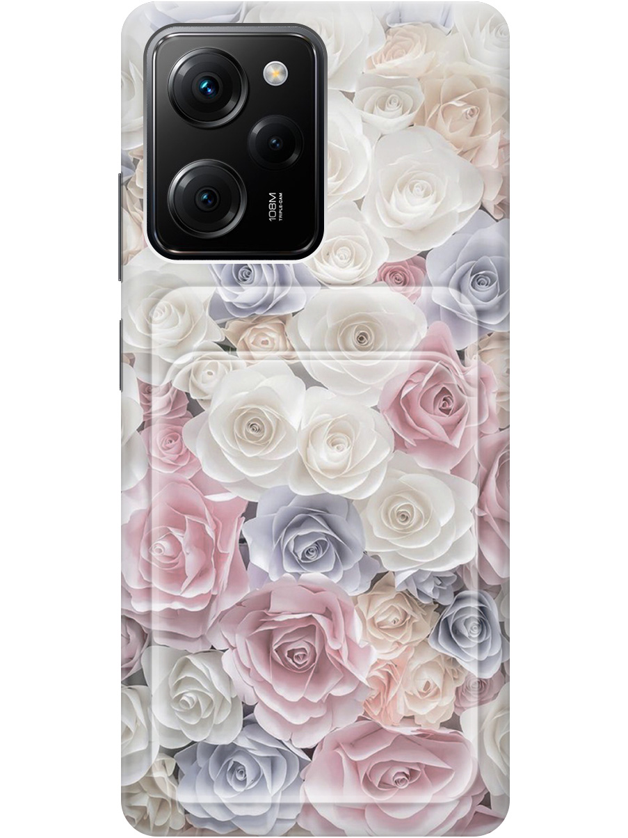 Силиконовый чехол на Poco X5 Pro 5G с рисунком "Пастельные розы", Белый;розовый;серый, 20011951
Силиконовый чехол на Poco X5 Pro 5G с рисунком "Пастельные розы", Белый;розовый;серый, 20011951