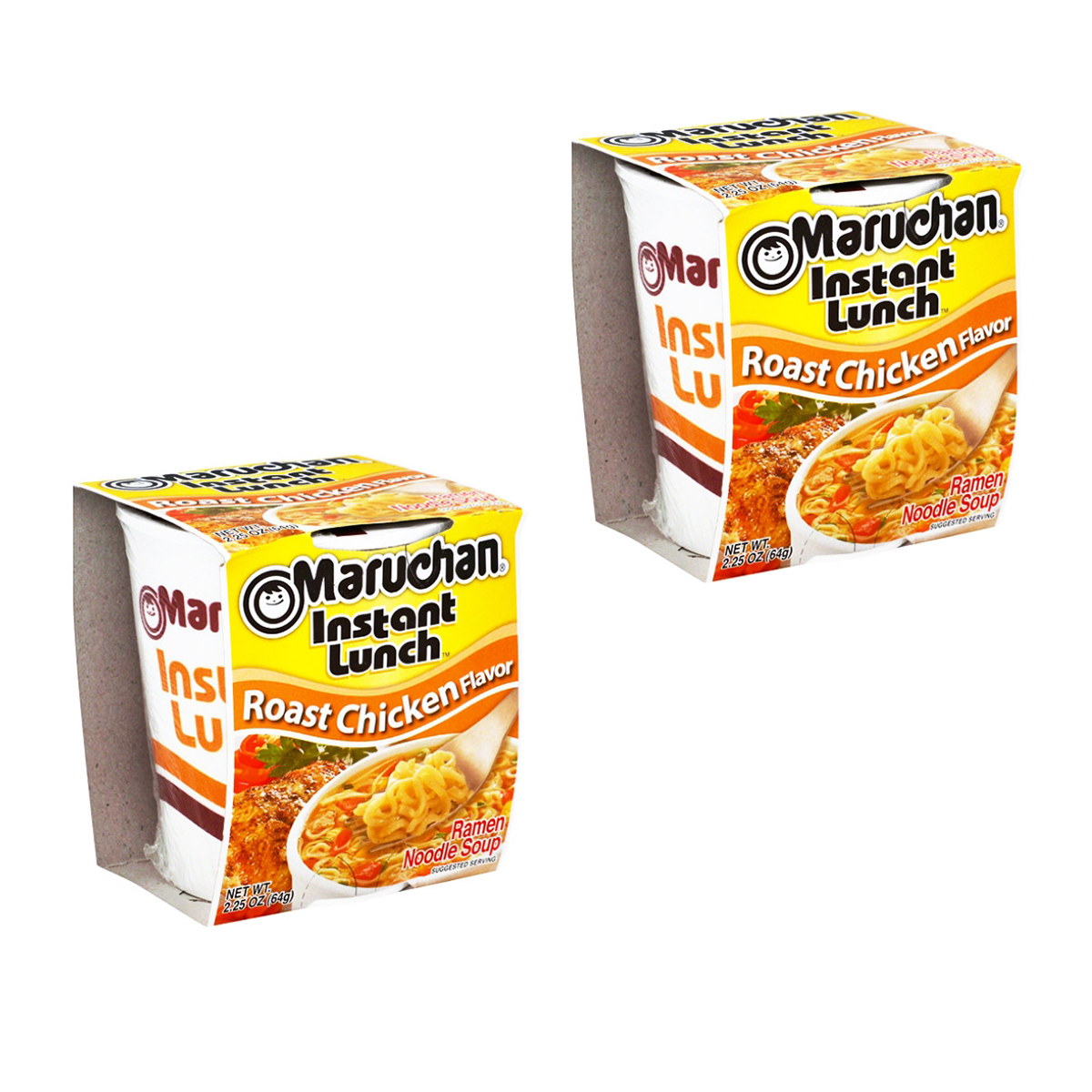 Лапша быстрого приготовления Maruchan Маручан Инстант Ланч жареная курица, 2 шт по 64 г
Лапша быстрого приготовления Maruchan Маручан Инстант Ланч жареная курица, 2 шт по 64 г