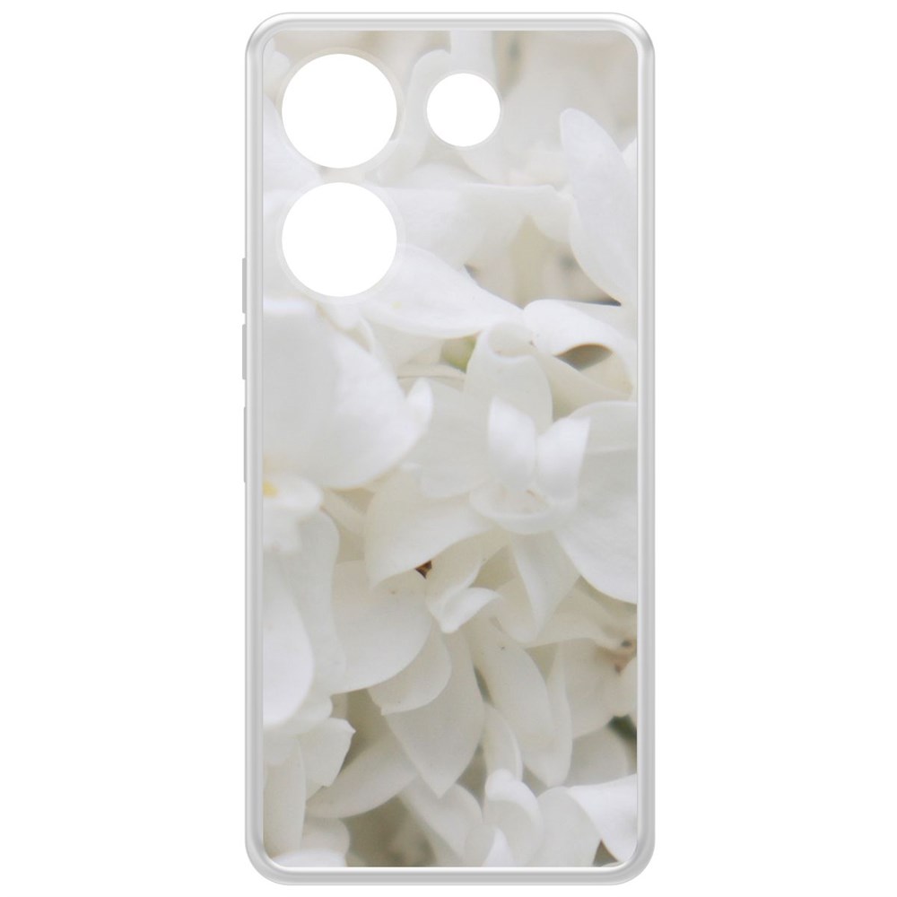Чехол-накладка Krutoff Clear Case Белые лилии для TECNO Camon 20 Pro, Прозрачный
Чехол-накладка Krutoff Clear Case Белые лилии для TECNO Camon 20 Pro, Прозрачный