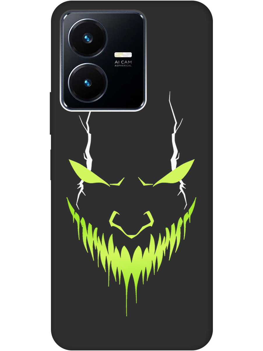 Силиконовый чехол на Vivo Y22 с принтом "Evil Face" матовый черный, Черный;белый;зеленый, 766400651
Силиконовый чехол на Vivo Y22 с принтом "Evil Face" матовый черный, Черный;белый;зеленый, 766400651