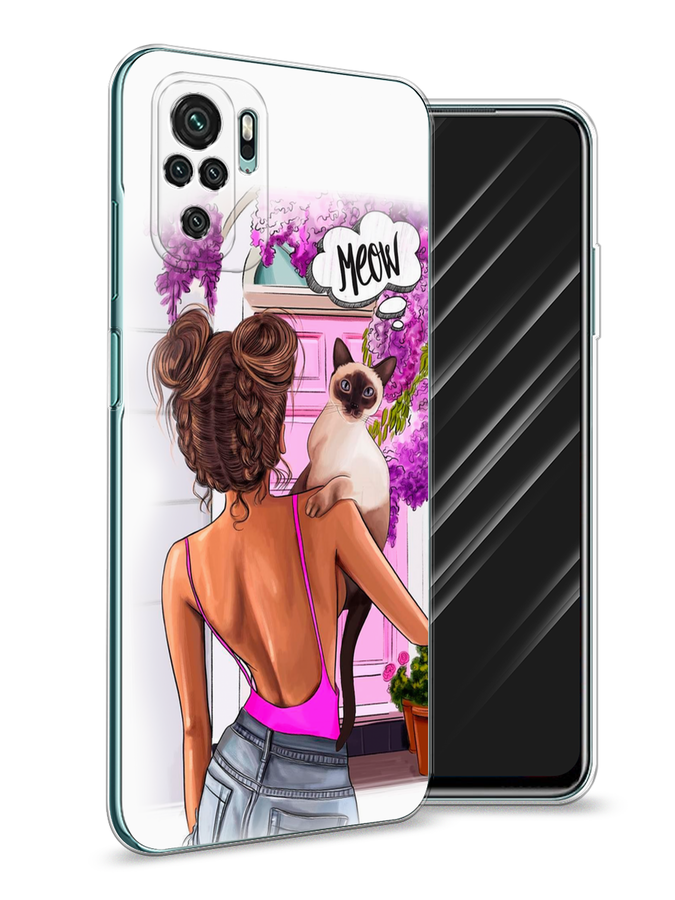 Чехол Awog на Xiaomi Redmi Note 10/Note 10S/M5s "Девушка с кошкой", Разноцветный, 39950-7
Чехол Awog на Xiaomi Redmi Note 10/Note 10S/M5s "Девушка с кошкой", Разноцветный, 39950-7
