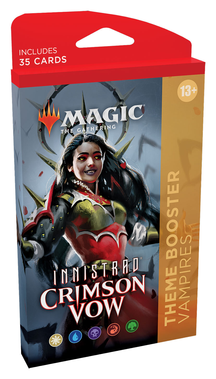Тематический многоцветный бустер Wizards of the Coast MTG Innistrad Crimson Vow англ. яз.
Тематический многоцветный бустер Wizards of the Coast MTG Innistrad Crimson Vow англ. яз.