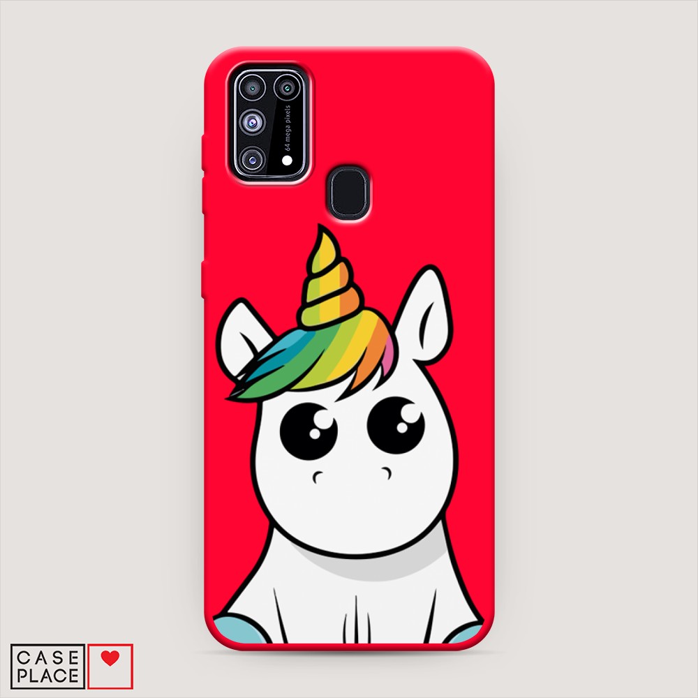 Матовый силиконовый чехол "Глазастый единорог" на Samsung Galaxy M31, Глазастый единорог
Матовый силиконовый чехол "Глазастый единорог" на Samsung Galaxy M31, Глазастый единорог