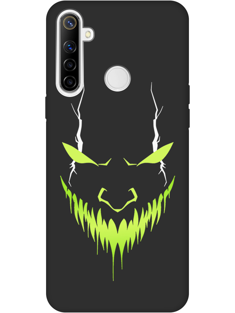 Силиконовый чехол на realme 5 / 6i / C3 с принтом "Evil Face" матовый черный, Черный;белый;зеленый, 726149651
Силиконовый чехол на realme 5 / 6i / C3 с принтом "Evil Face" матовый черный, Черный;белый;зеленый, 726149651