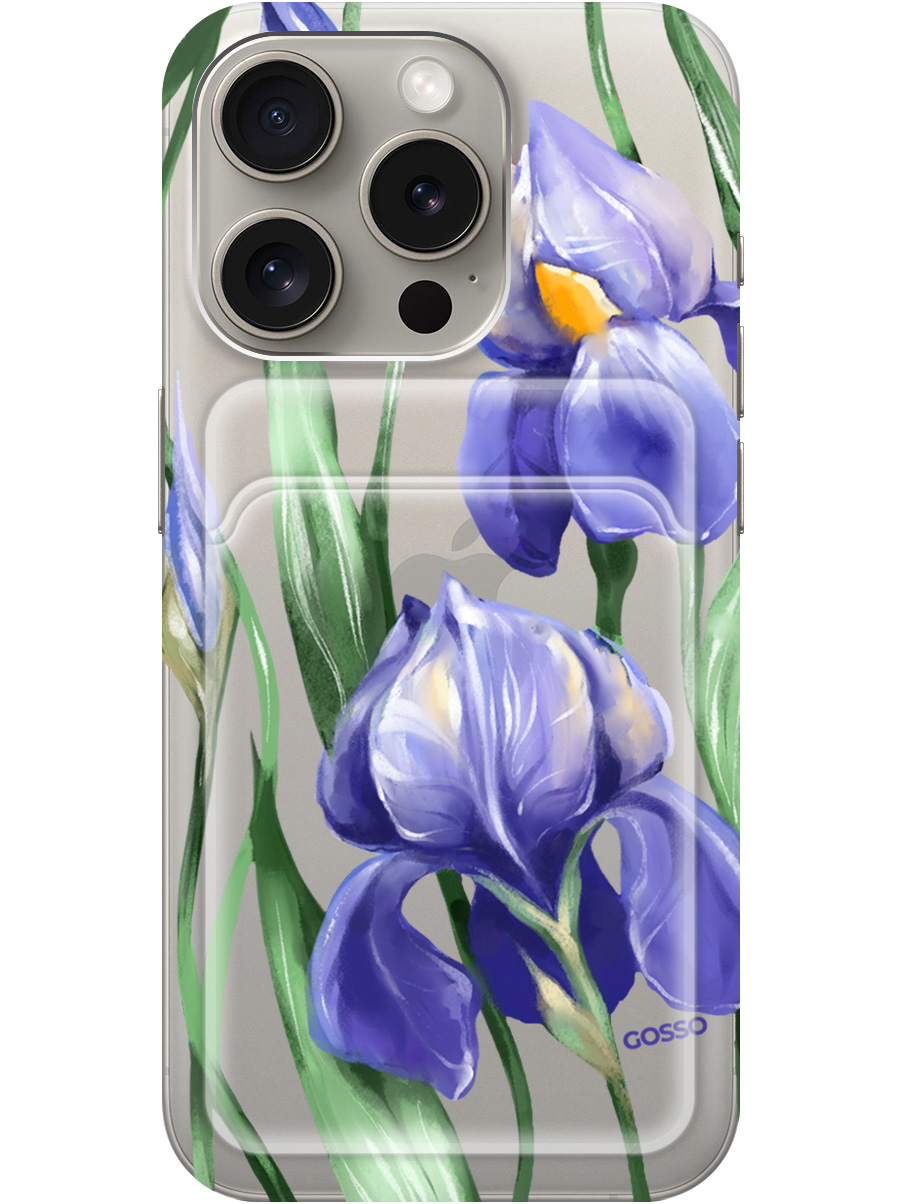 Силиконовый чехол на Apple iPhone 15 Pro с рисунком "Amazing Irises" прозрачный, Прозрачный;белый;синий, 20011941
Силиконовый чехол на Apple iPhone 15 Pro с рисунком "Amazing Irises" прозрачный, Прозрачный;белый;синий, 20011941
