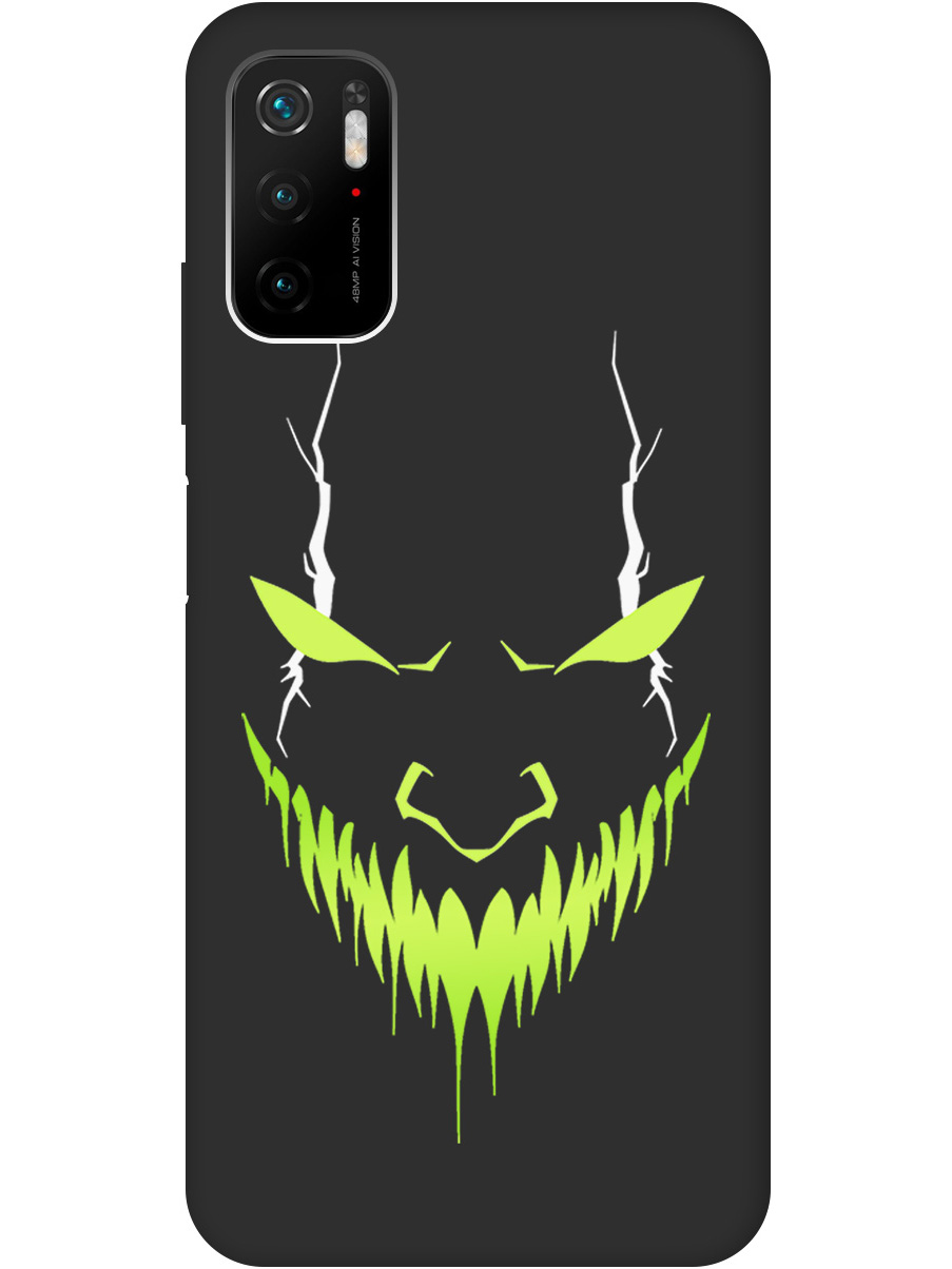Силиконовый чехол на Xiaomi Redmi Note 10T / Poco M3 Pro с принтом матовый черный 817630, Черный;белый;зеленый, 730837151
Силиконовый чехол на Xiaomi Redmi Note 10T / Poco M3 Pro с принтом матовый черный 817630, Черный;белый;зеленый, 730837151