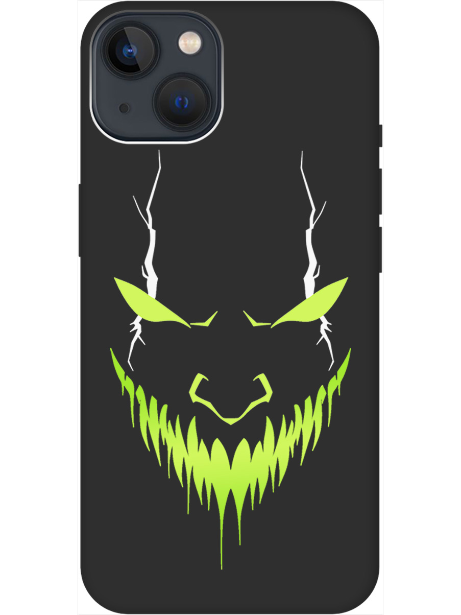 Силиконовый чехол на Apple iPhone 13 с принтом "Evil Face" матовый черный, Черный;белый;зеленый, 732240951
Силиконовый чехол на Apple iPhone 13 с принтом "Evil Face" матовый черный, Черный;белый;зеленый, 732240951