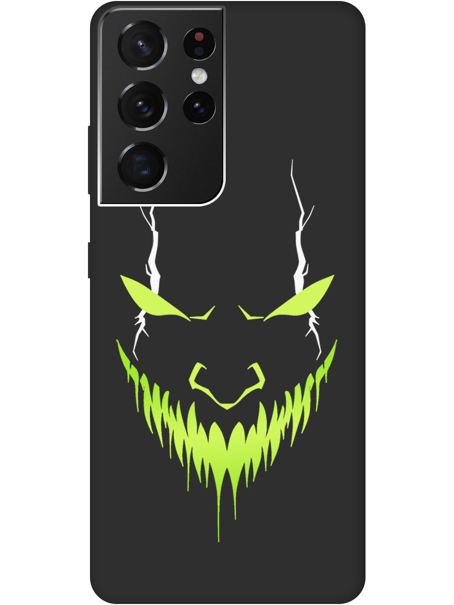 Силиконовый чехол на Samsung Galaxy S21 Ultra с принтом "Evil Face" матовый черный, Черный;белый;зеленый, 724127651
Силиконовый чехол на Samsung Galaxy S21 Ultra с принтом "Evil Face" матовый черный, Черный;белый;зеленый, 724127651