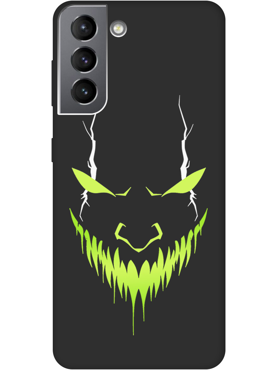 Силиконовый чехол на Samsung Galaxy S21 с принтом "Evil Face" матовый черный, Черный;белый;зеленый, 724125051
Силиконовый чехол на Samsung Galaxy S21 с принтом "Evil Face" матовый черный, Черный;белый;зеленый, 724125051