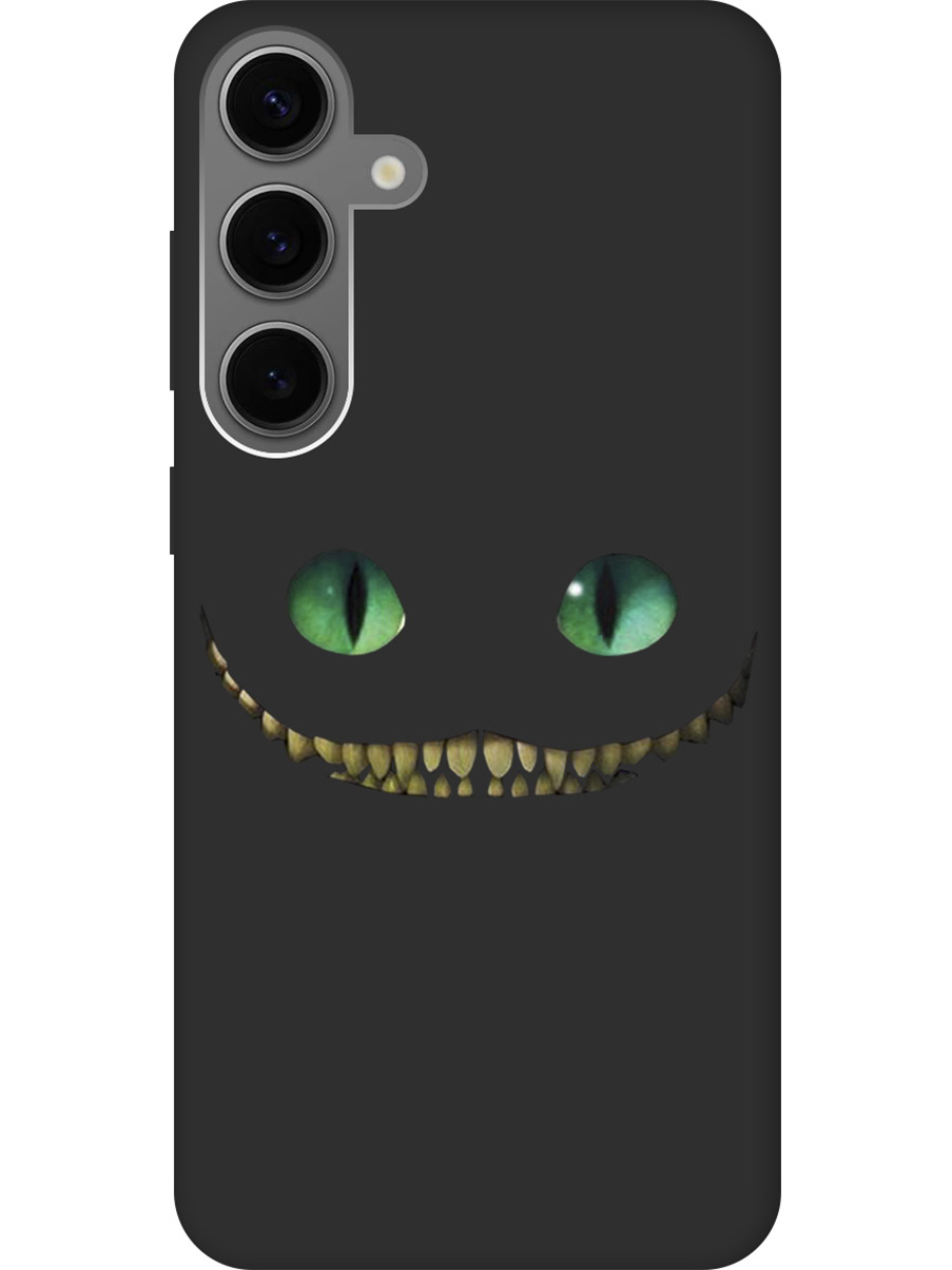 Силиконовый чехол на Samsung Galaxy S24+ с рисунком "Cheshire Cat" Soft Touch черный, Черный;зеленый, 20011907
Силиконовый чехол на Samsung Galaxy S24+ с рисунком "Cheshire Cat" Soft Touch черный, Черный;зеленый, 20011907