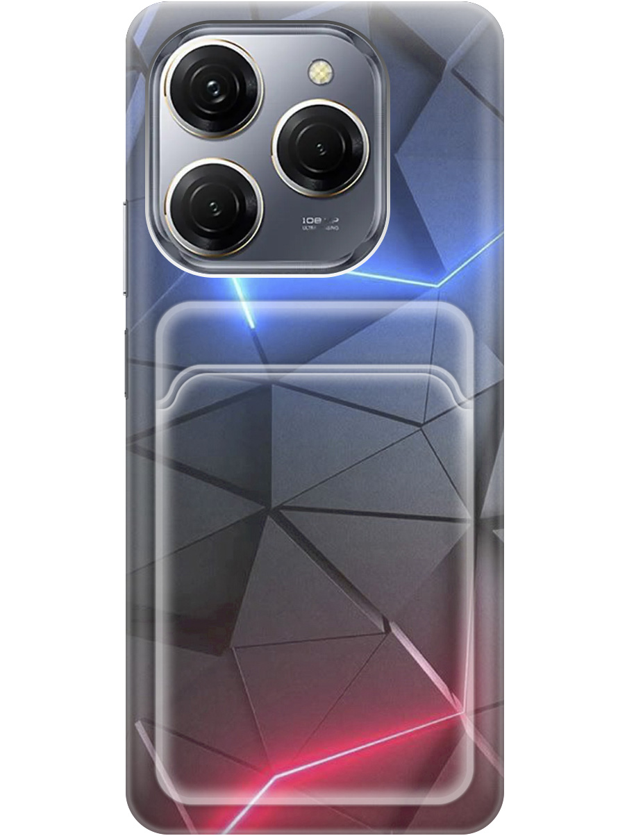 Силиконовый чехол на Tecno Spark 20 Pro с рисунком "Графитовые грани", Серый;синий, 20011927
Силиконовый чехол на Tecno Spark 20 Pro с рисунком "Графитовые грани", Серый;синий, 20011927