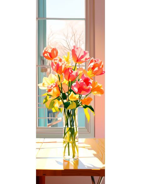 Алмазная мозаика без подрамника Букет тюльпанов, 100x35 см, 50 цветов, 86192, НА-006
Алмазная мозаика без подрамника Букет тюльпанов, 100x35 см, 50 цветов, 86192, НА-006