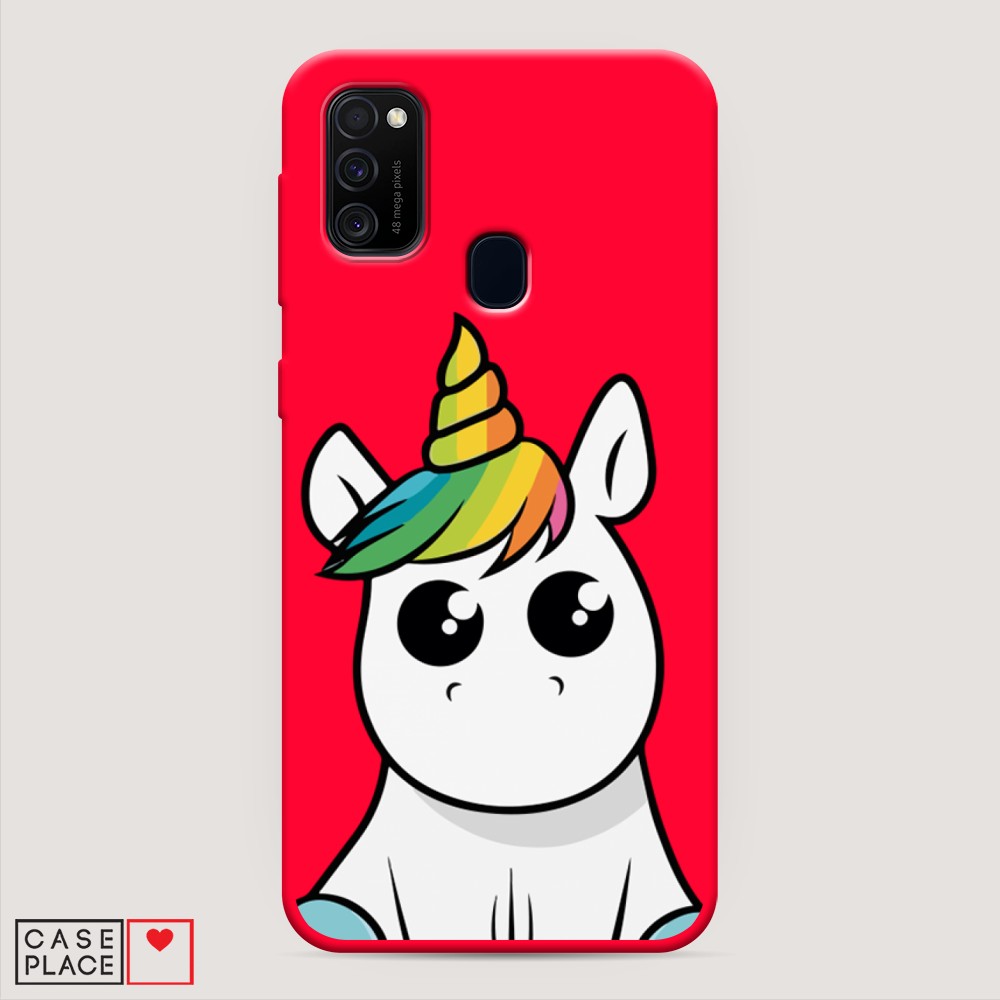 Матовый силиконовый чехол "Глазастый единорог" на Samsung Galaxy M21, Глазастый единорог
Матовый силиконовый чехол "Глазастый единорог" на Samsung Galaxy M21, Глазастый единорог