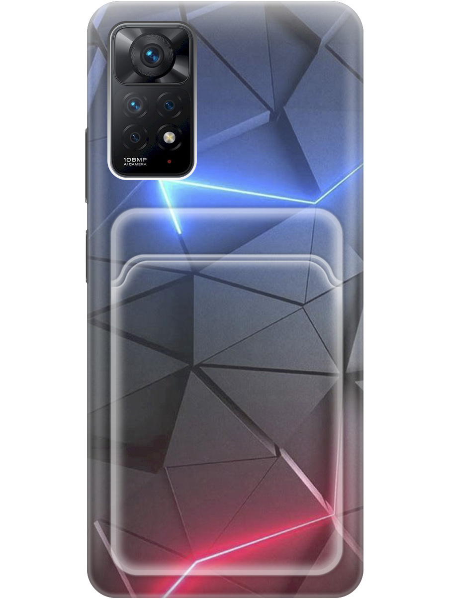 Силиконовый чехол на Xiaomi Redmi Note 11 Pro с рисунком "Графитовые грани", Серый;синий, 20012072
Силиконовый чехол на Xiaomi Redmi Note 11 Pro с рисунком "Графитовые грани", Серый;синий, 20012072