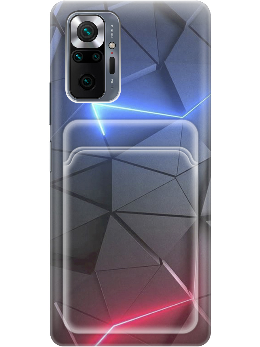 Силиконовый чехол на Xiaomi Redmi Note 10 Pro с рисунком "Графитовые грани", Серый;синий, 20012070
Силиконовый чехол на Xiaomi Redmi Note 10 Pro с рисунком "Графитовые грани", Серый;синий, 20012070