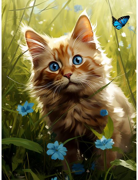 Алмазная мозаика без подрамника Рыжий котёнок, 25x20 см, 40 цветов, 86099, РА-879
Алмазная мозаика без подрамника Рыжий котёнок, 25x20 см, 40 цветов, 86099, РА-879