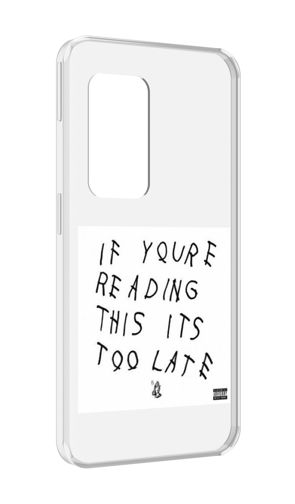 Чехол MyPads Drake - If You’re Reading This It’s Too Late для UleFone Power Armor X11 Pro, Прозрачный, Tocco
Чехол MyPads Drake - If You’re Reading This It’s Too Late для UleFone Power Armor X11 Pro, Прозрачный, Tocco