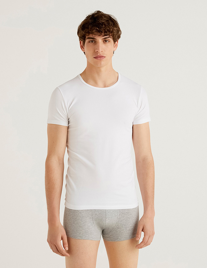 Футболка мужская United Colors of Benetton CCC_3OP82M111 белая L, Белый, CCC_3OP82M111
Футболка мужская United Colors of Benetton CCC_3OP82M111 белая L, Белый, CCC_3OP82M111