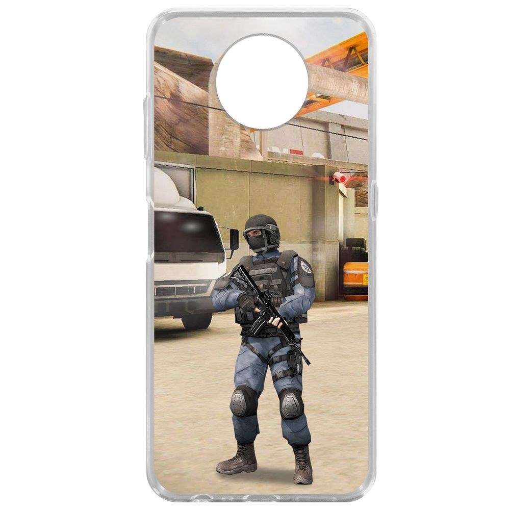 Чехол-накладка Krutoff Clear Case Cтандофф 2 (Standoff 2) - GIGN для Nokia G10, Прозрачный
Чехол-накладка Krutoff Clear Case Cтандофф 2 (Standoff 2) - GIGN для Nokia G10, Прозрачный