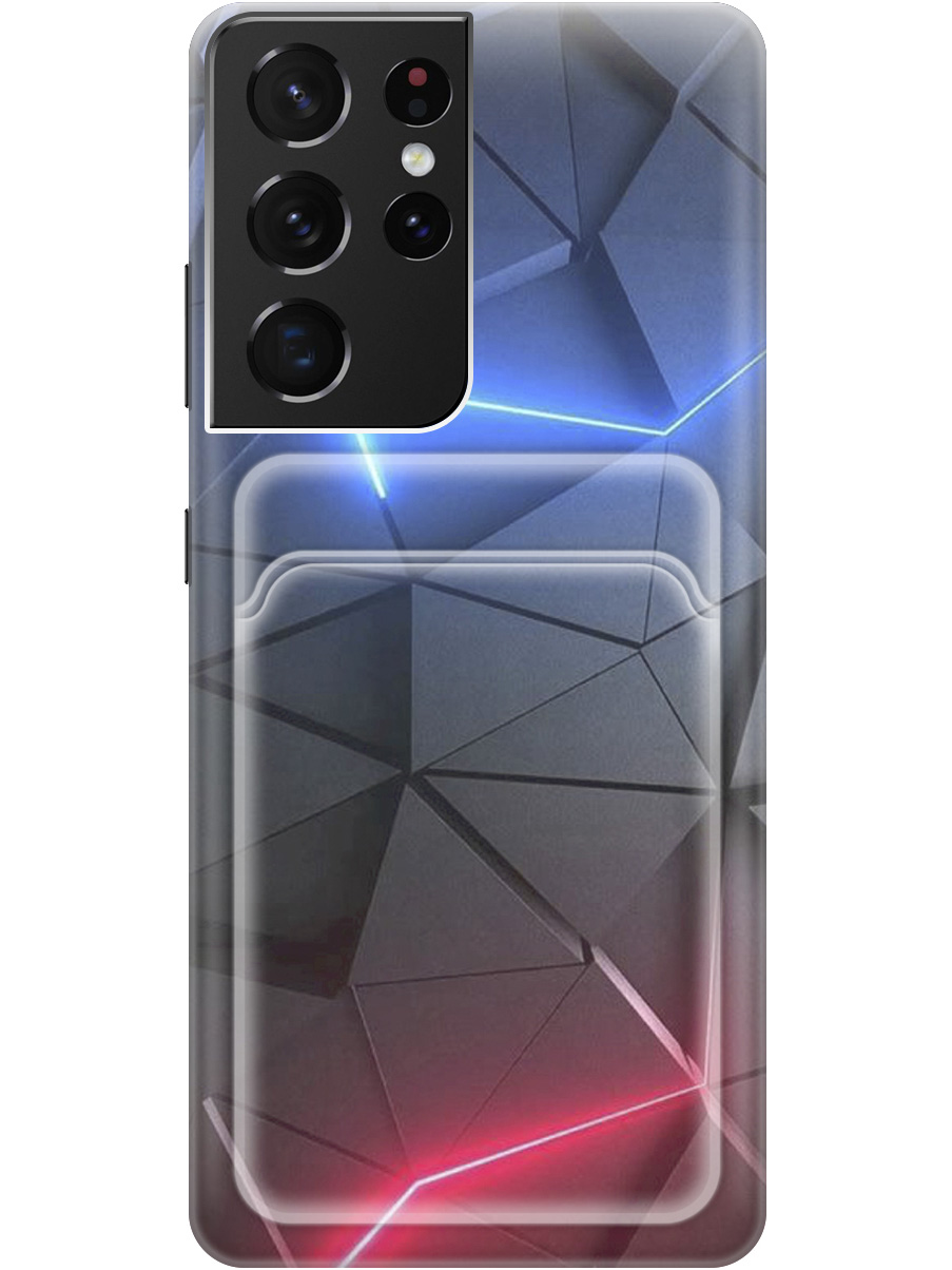 Силиконовый чехол на Samsung Galaxy S21 Ultra с рисунком "Графитовые грани", Серый;синий, 20012053
Силиконовый чехол на Samsung Galaxy S21 Ultra с рисунком "Графитовые грани", Серый;синий, 20012053