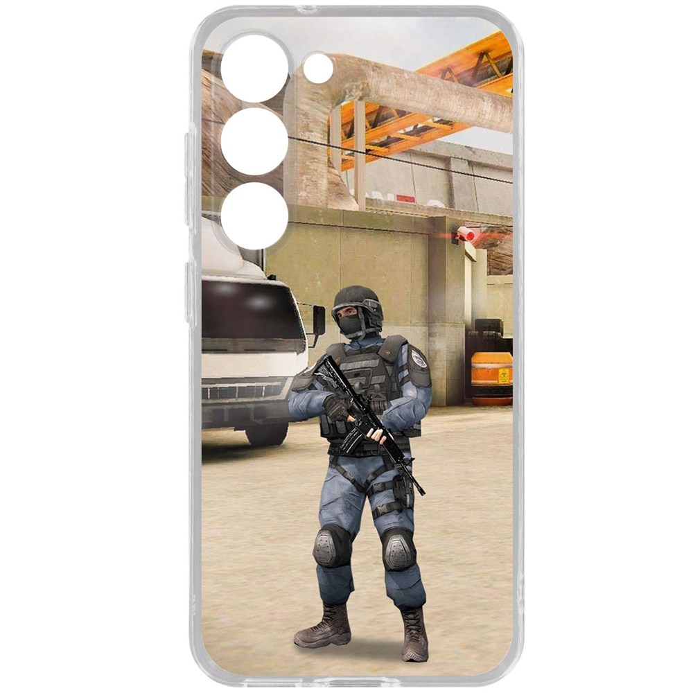 Чехол-накладка Krutoff Clear Case Cтандофф 2 (Standoff 2) - GIGN для Samsung Galaxy S23, Прозрачный
Чехол-накладка Krutoff Clear Case Cтандофф 2 (Standoff 2) - GIGN для Samsung Galaxy S23, Прозрачный