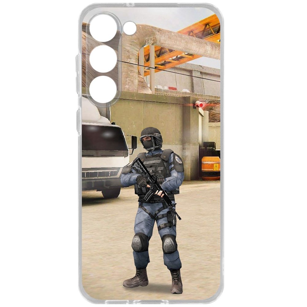 Чехол-накладка Krutoff Clear Case Cтандофф 2 (Standoff 2) - GIGN для Samsung Galaxy S23+, Прозрачный
Чехол-накладка Krutoff Clear Case Cтандофф 2 (Standoff 2) - GIGN для Samsung Galaxy S23+, Прозрачный