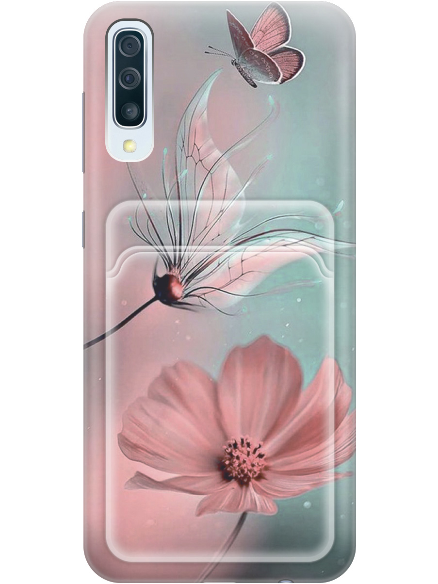Силиконовый чехол на Samsung Galaxy A50 / A50s / A30s с рисунком "Бабочка и цветы", Голубой;розовый;серый, 20012045
Силиконовый чехол на Samsung Galaxy A50 / A50s / A30s с рисунком "Бабочка и цветы", Голубой;розовый;серый, 20012045