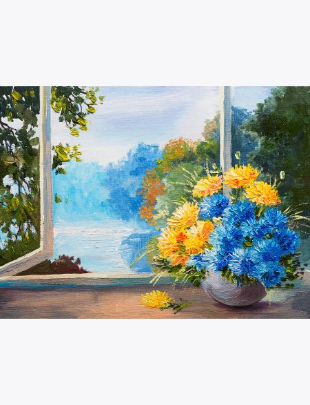 Алмазная мозаика на подрамнике Васильки на подоконнике, 50x40 см, 30 цветов, 58033, ПРА-092
Алмазная мозаика на подрамнике Васильки на подоконнике, 50x40 см, 30 цветов, 58033, ПРА-092